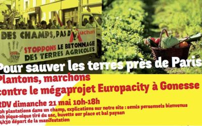 Le 21 mai, mobilisons-nous contre le projet Europacity