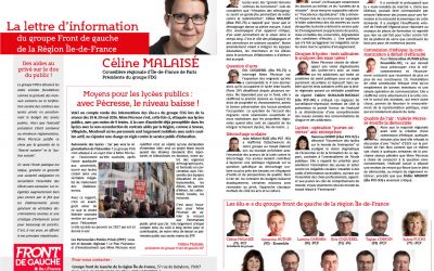 Lettre d’information N°7 / Mai 2016