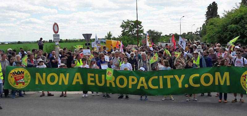 Non à Europacity : les 4 et 5 octobre prochains mobilisons-nous contre ce projet inutile et pour des alternatives durables !