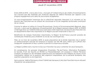 Répondre aux urgences plutôt que de rembourser les banques en avance !
