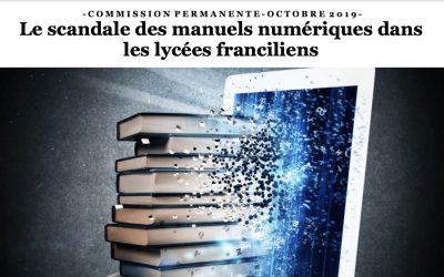 Lettre d’information des élu.e.s Front de gauche du Conseil régional d’Île-de-France / N°39 / octobre 2019