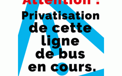 Bus privés : tous privés de bus ! Signez la pétition !