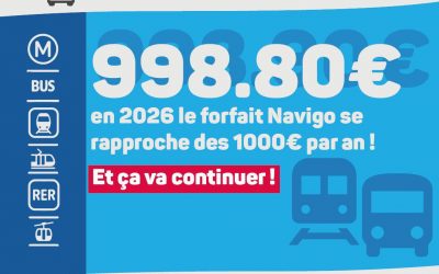 TRANSPORTS : NOUVELLES HAUSSES DES TARIFS EN 2026